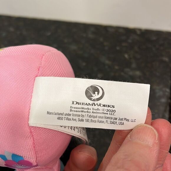 Dreamworks Trolls Plush Doll with Purple hair. Size 14” - Picture 4 of 4